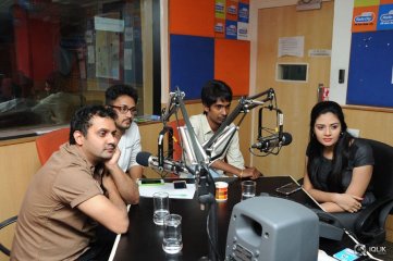 Dhanalakshmi Thalupu Thadithe Movie Team at Radio City